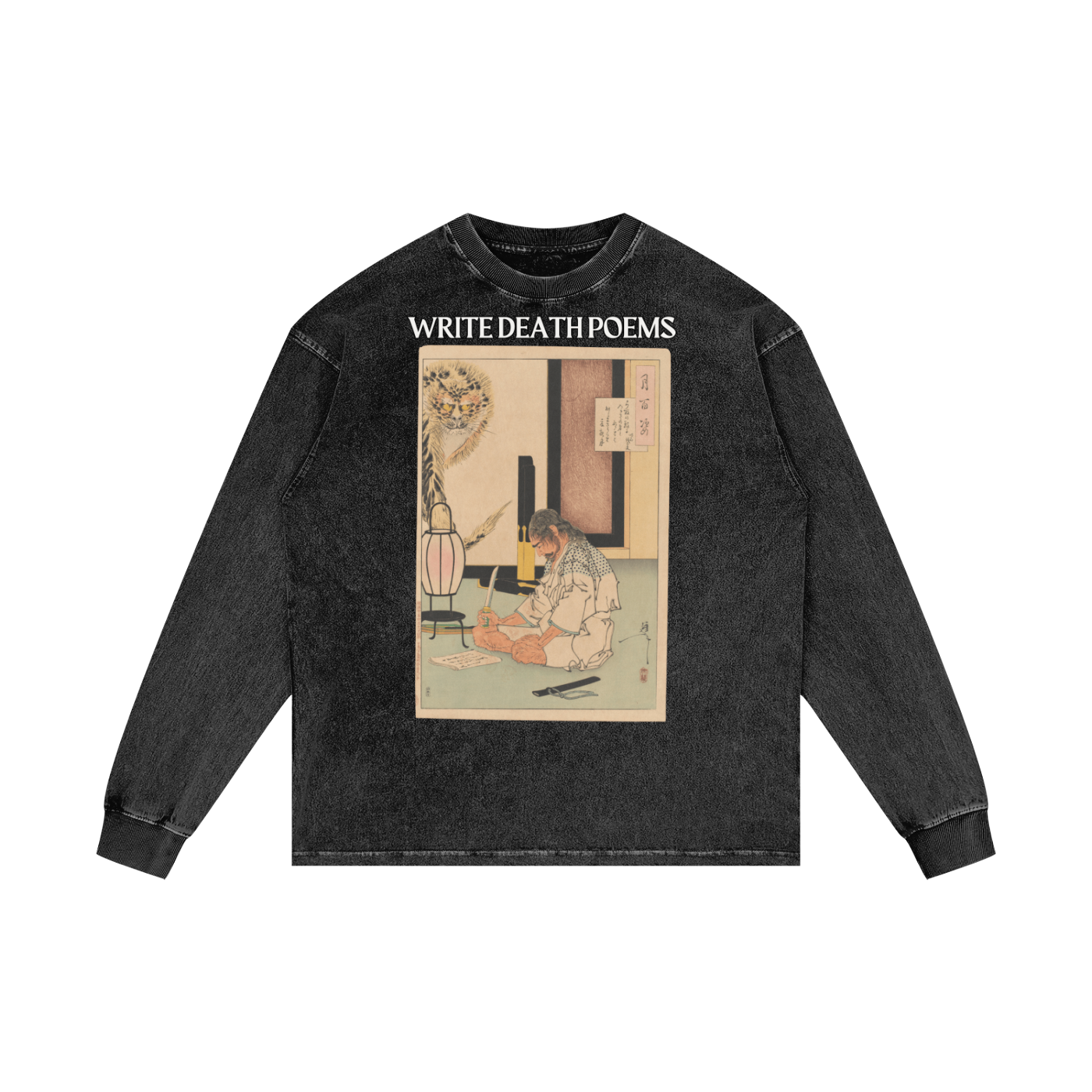 Write Death Poems Meditation Long Sleeve