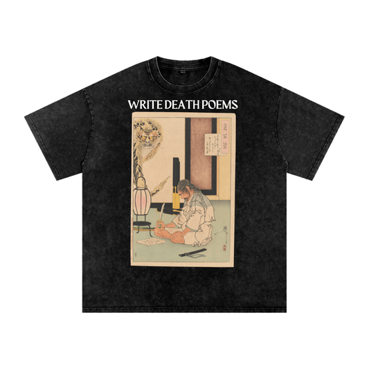 Write Death Poems Meditation Streetwear