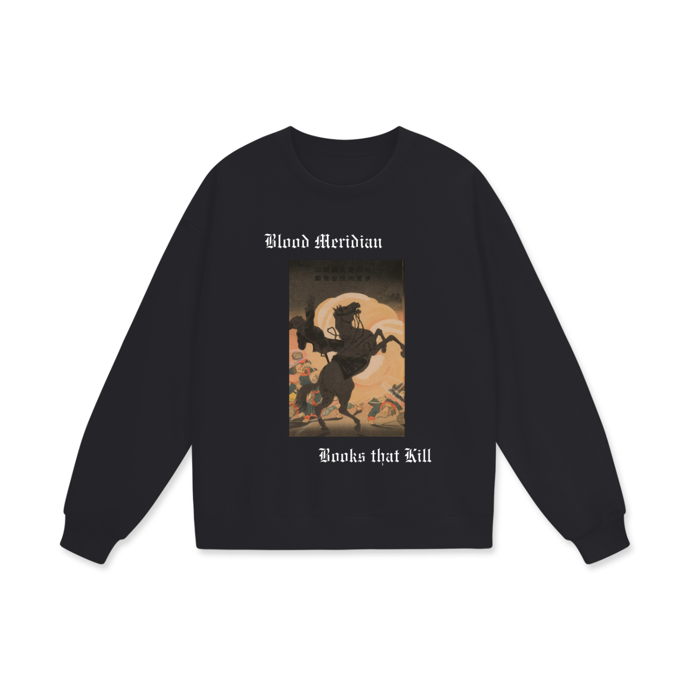 Blood Meridian Japanese Art Heavyweight Sweatshirt