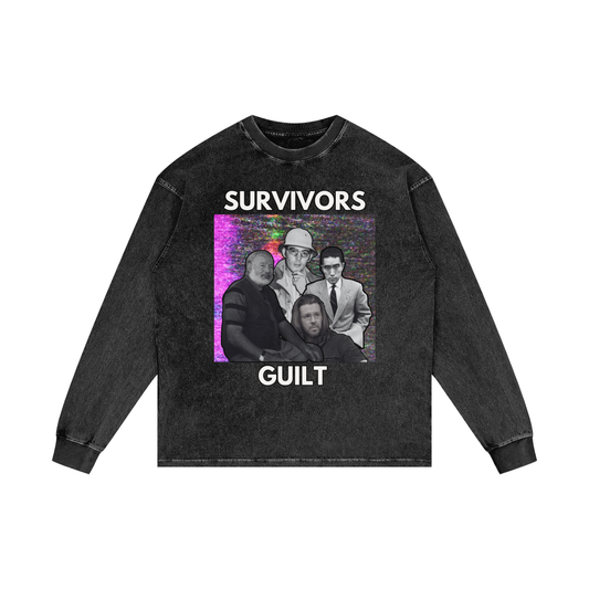 Survivors Guilt Male Authors Long-Sleeve