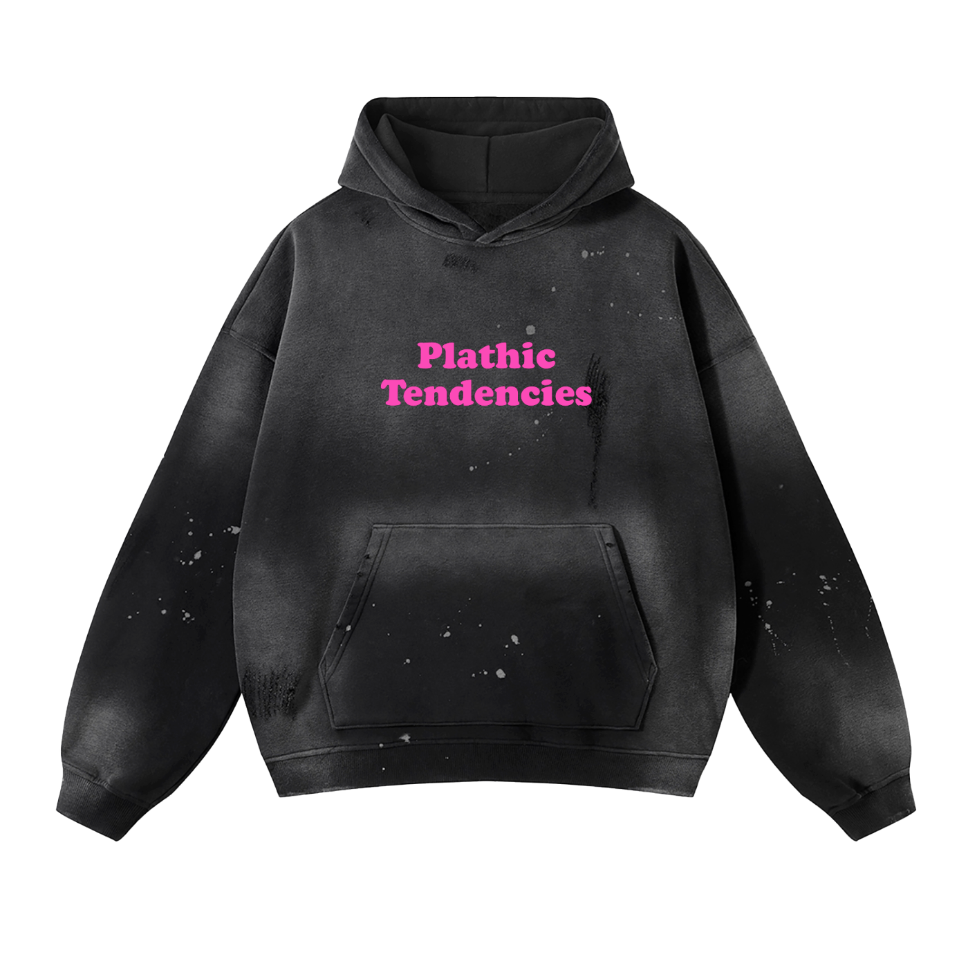 Plathic Tendencies Vintage Frayed Hoodie
