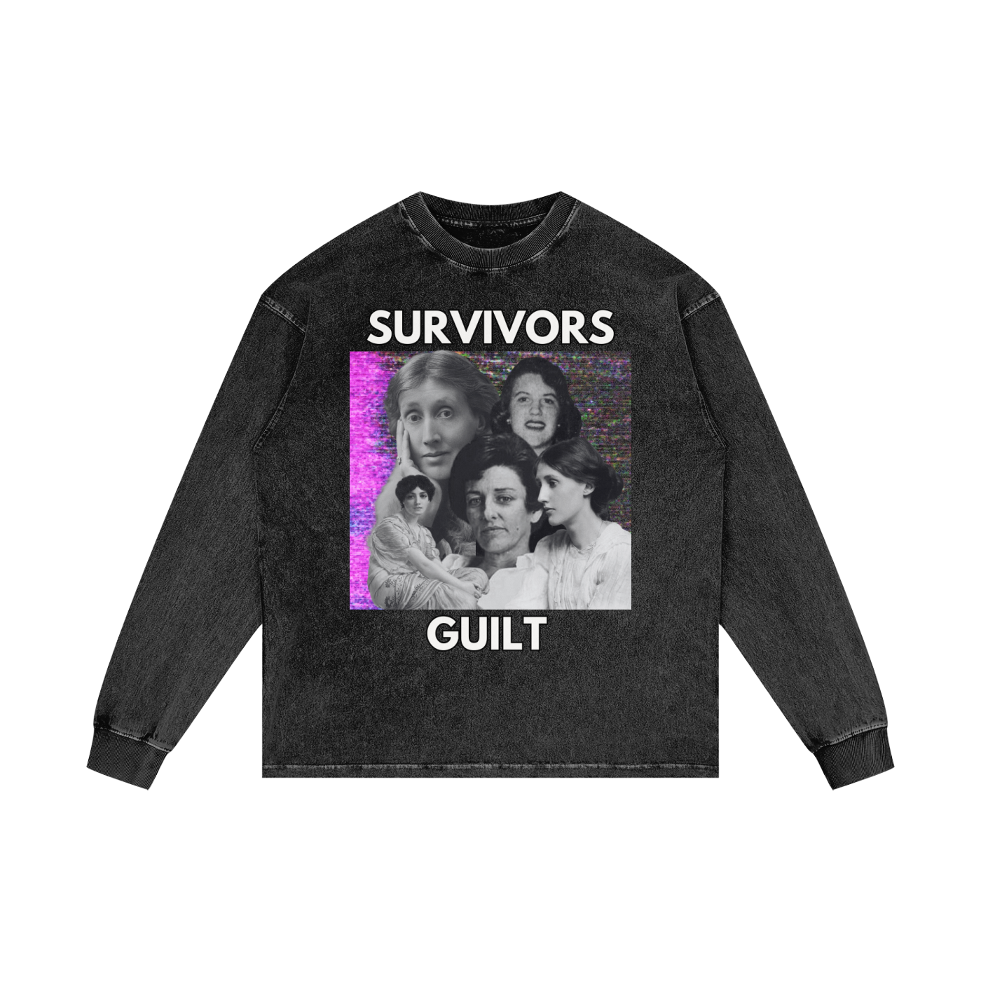 Survivors Guilt Female Authors Long-Sleeve