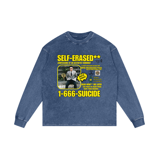 Self-Erased Mishima Long-Sleeve Streetwear