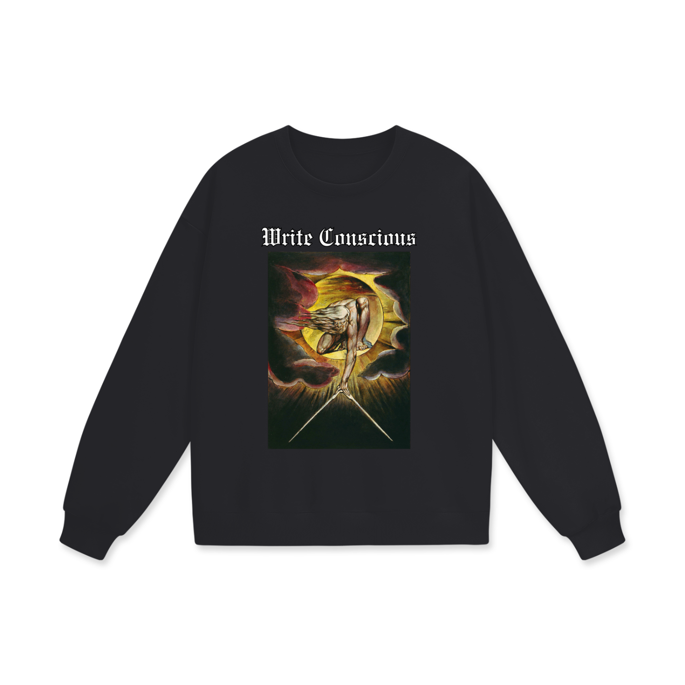 Write Conscious - William Blake - Heavyweight Sweatshirt