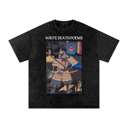 Write Death Poems Soldier Streetwear