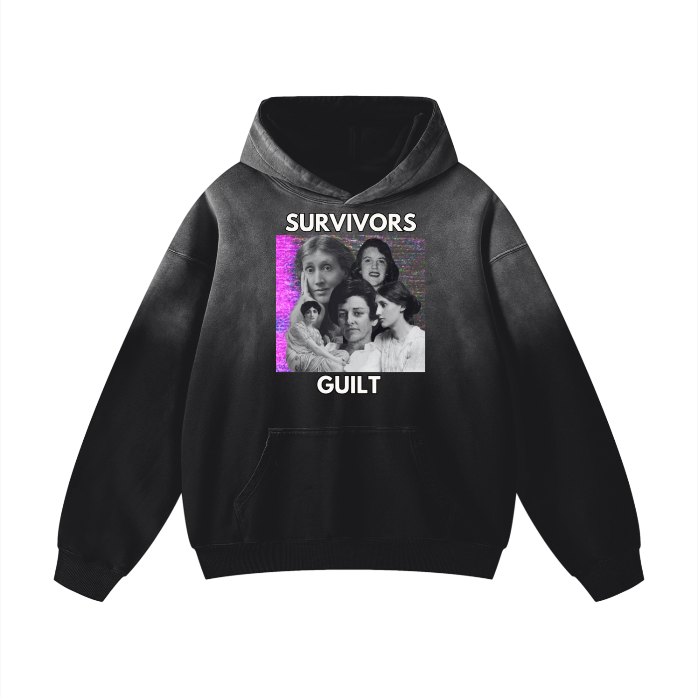 Survivors Guilt Female Authors Heavyweight Hoodie