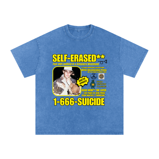 Self-Erased Hunter S. Thompson Streetwear