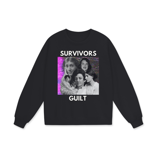 Survivors Guilt - Female Authors - Heavyweight Sweatshirt